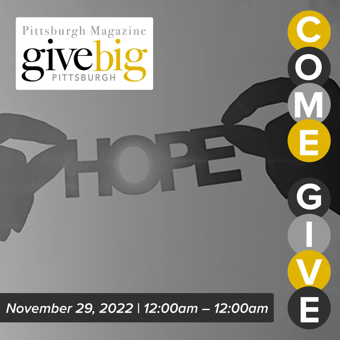 Get ready to give tomorrow! Starting at 12AM November 29th, visit the GiveBigPittsburgh website and make a donation to Bidwell Training Center, MCG Jazz and/or MCG Youth.

To donate early, click here: …esterbidwellcorporation.salsalabs.org/donate/index.h…