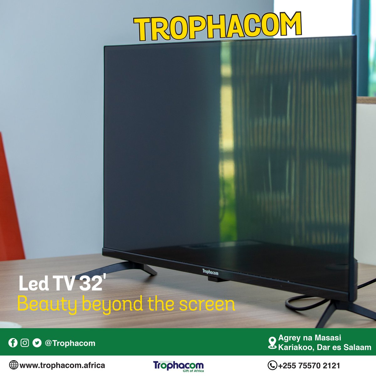 Tunauza vilivyo bora zaidi

Price: 320k 
Unalipa mzigo ukishakufikia 
______________________
Tupigie simu namba:
+255 755 702121
______________________
Barua pepe:
sales@trophacom.africa
______________________
Fika ofisini kwetu:
📍 Dar es salaam: Kariakoo Mtaa wa Agrey na Masasi