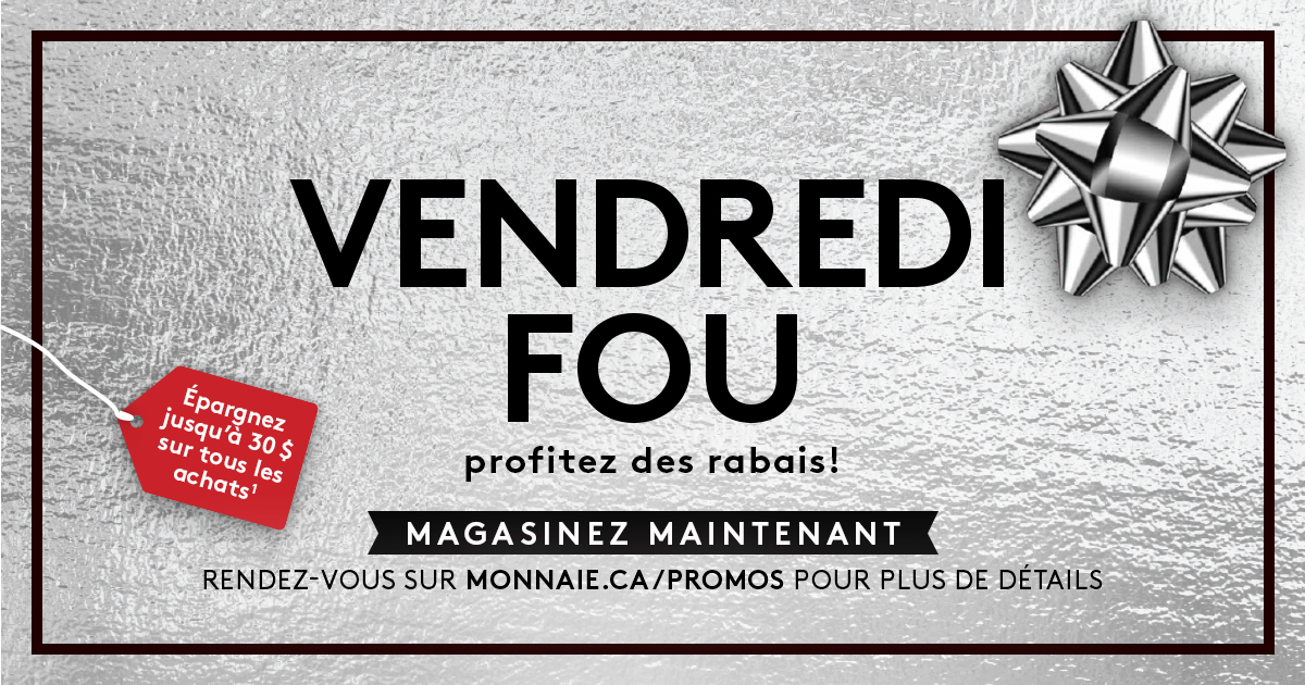 Fini les blues du lundi : nos soldes du Vendredi fou se poursuivent jusqu’au Cyberlundi!

D’ici minuit ce soir, économisez jusqu’à 30 $! Le moment est venu de vous gâter ou d’offrir le cadeau parfait. bit.ly/3EuyHXP