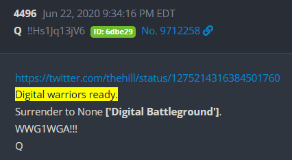 UnbanAnon9579's tweet photo. @elonmusk We hear you @elonmusk let the cyber war begin!
#MassResurrection #WhiteHatEpicSpell 🐸🧙🧙‍♀️ https://t.co/PHeRk3UyWT