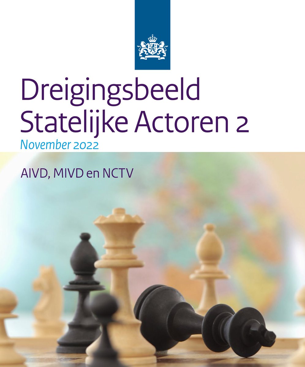 AIVD's tweet photo. ‘We zien dat dreiging van statelijke actoren vaak juist gericht is op bedrijven. Ze vragen zich af: wie beschikt over de beste technologie? Dan komen ze snel uit bij hoogwaardige kennisbedrijven in Nederland. Vooral kleinere bedrijven zijn kwetsbaar.’ 🧵 https://t.co/TLUtEz5ZNn