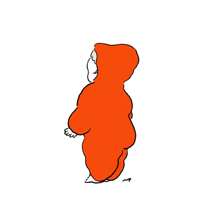 姪っ子 冬の一張羅 