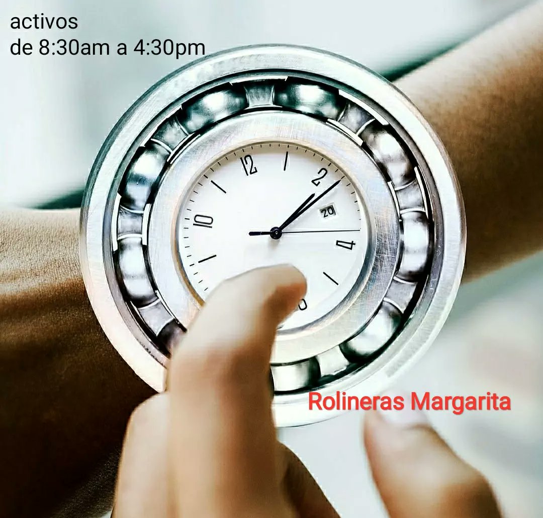 MgtaRoli's tweet photo. 🕉️ Rolimarg ⚙️
Rolineras Margarita 🇻🇪
📲0412-1485480
#islademargarita #Rodamientos #Estoperas
Somos tu proveedor de soluciones 👍🏼🤓 https://t.co/aru6c46a70