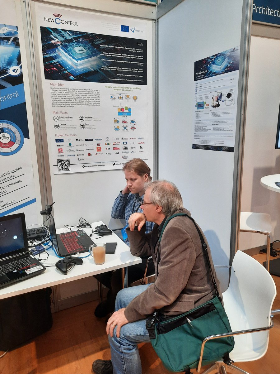 NewControl_eu's tweet photo. @NewControl_eu at @EFECS2022! Thanks to the coordinating team: Darjan Kozic and Mihai Nica from @AVL_List, Zina Milašienė from @TeraGlobus, Alti Torkkeli from @MurataEurope, Jarno Vanne, Mikko Pitkänen and Guillaume Gautier from @TampereUni! It was a pleasure to work together! https://t.co/f1NfBa4UW7
