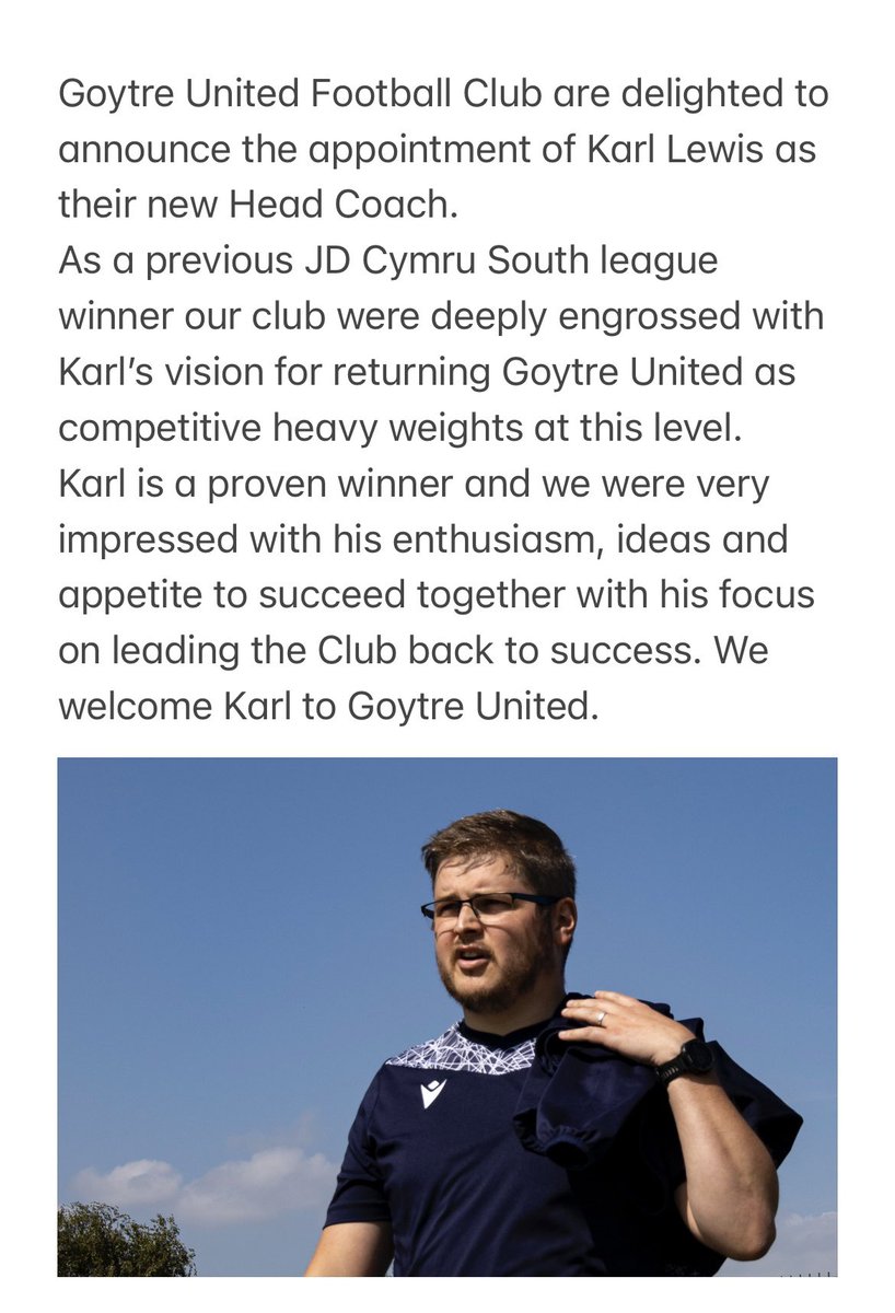 GoytreUtd's tweet photo. Club Announcement https://t.co/KLuqFhsoI7