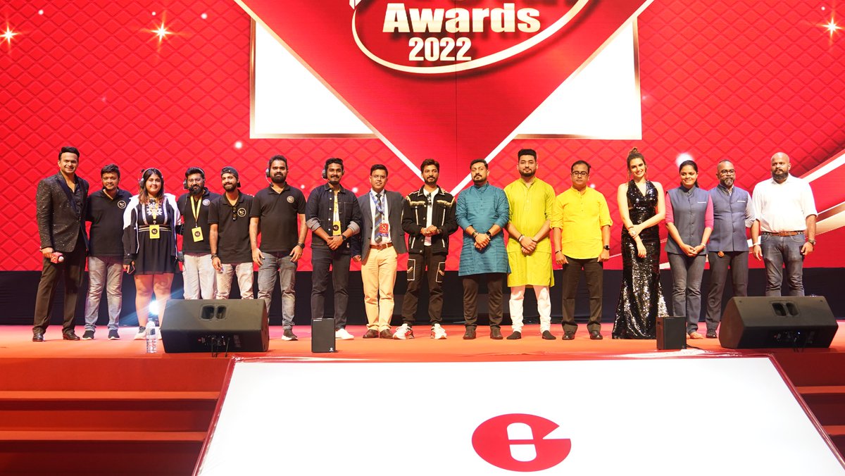Vipin_Chouhan_'s tweet photo. WeEvents X Glenmark 
We are honored to create the "Glenmark Star Awards 2022" in recognition of all the stars who shined the brightest. We appreciate the 1800 attendees for their gracious presence to illuminate the event and make it more prestigious.
#weevents #glenmark #thailand https://t.co/1O5zN3XXxJ