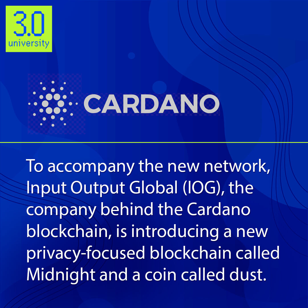 real3uni's tweet photo. Cardano Is Launching New Privacy Blockchain and Token
.
.
Learn everything you need to know about Blockchain Technology NFT's & Metaverse 🎓
Enroll Today: https://t.co/tv4KNm8MAL
.
.
🏷️ #3university #3verse #cardano #privacy #blockchain #blockchaintoken https://t.co/Ri3KXC77zN