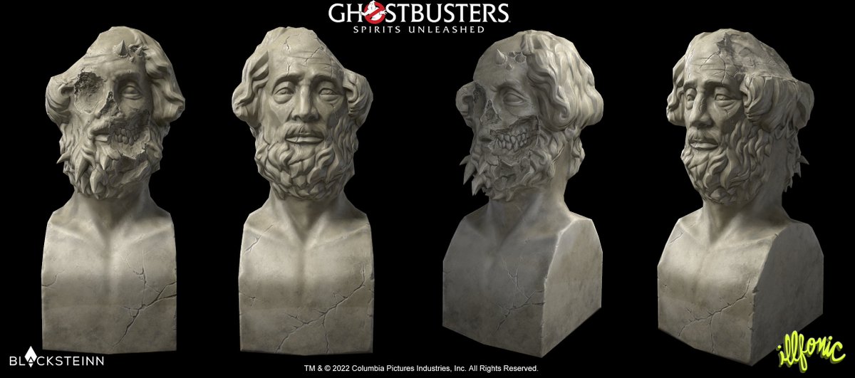 Blacksteinn's tweet photo. Here's the second part of our works for @GhostbustersSU! This time we want to share with you some small props created by the #Blacksteinn artists. We think they are really atmospheric π₯
#gamedev #fmvgame #inspiration #motivation #3dmodelling #3D #videogames #gaming https://t.co/njRpfmfoEW