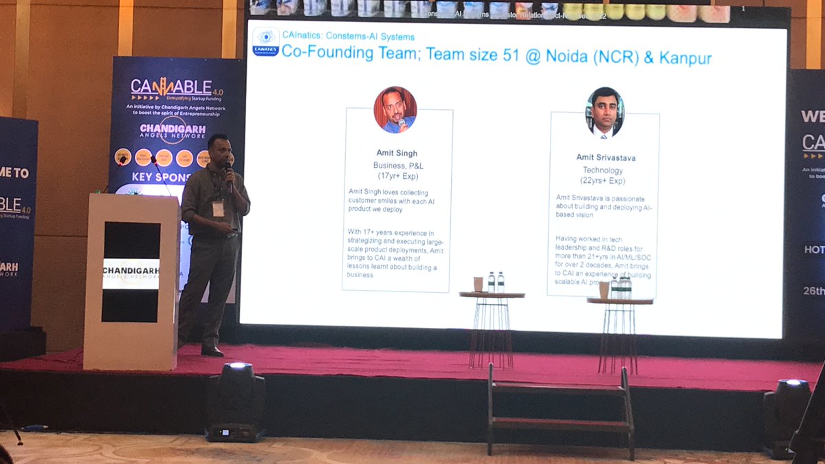 iimlincubator1's tweet photo. IIML EIC Team was glad to attend, #CANNABLE #4.0 organized by Chandigarh Angels Network. Congratulations to Somveer Anand, Vineet Khurana, Nitika Khurana, Sanchit Soni and CAN Team for hosting the event. Glimpse of the Event. https://t.co/UHJ3XHERMb