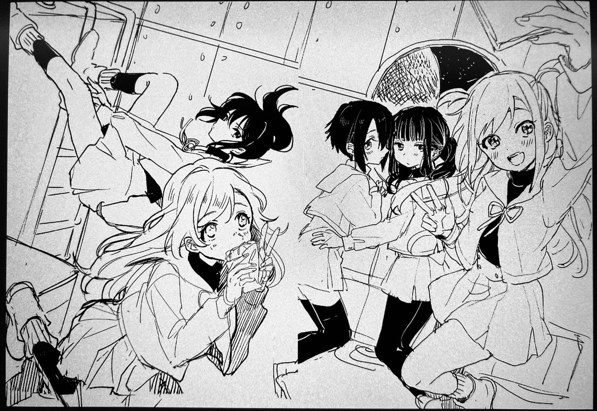 昔描いたラフ 