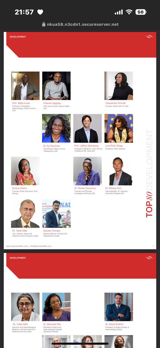 SCUTKENYA (@scutkenya) on Twitter photo I am humbled and honoured to be recognized among the Top 80 Most Influential Advocates and People in Sickle Cell Disease.
I have no words but only to say thank you so much Sanius Health for this recognition. <a href="/SaniusHealth/">Sanius Health</a> I am humbled and honoured to be recognized among the Top 80 Most Influential Advocates and People in Sickle Cell Disease.
I have no words but only to say thank you so much Sanius Health for this recognition. <a href="/SaniusHealth/">Sanius Health</a>