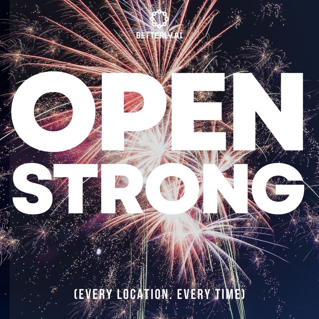 BetterlyAI's tweet photo. We help you make every new restaurant opening an elegantly-managed, well-timed, nothing-fell-through-the-cracks festival-of-AWESOME!

Book a demo today! https://t.co/QbcUS362bL https://t.co/ddSRyiiSPZ