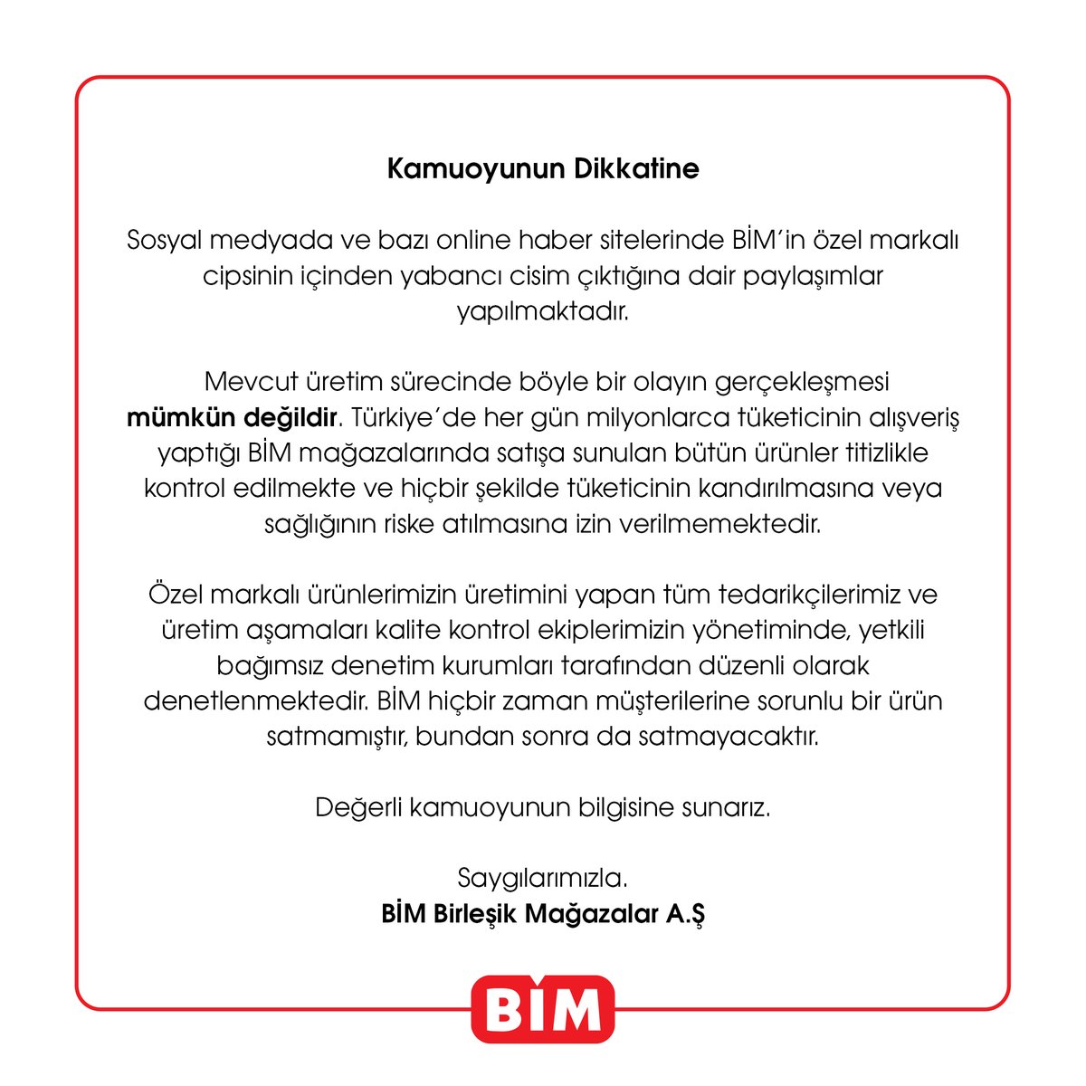 Bilgilendirme.