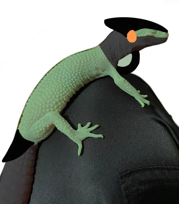Tiny motorcycle gecko#PokemonScarletViolet 