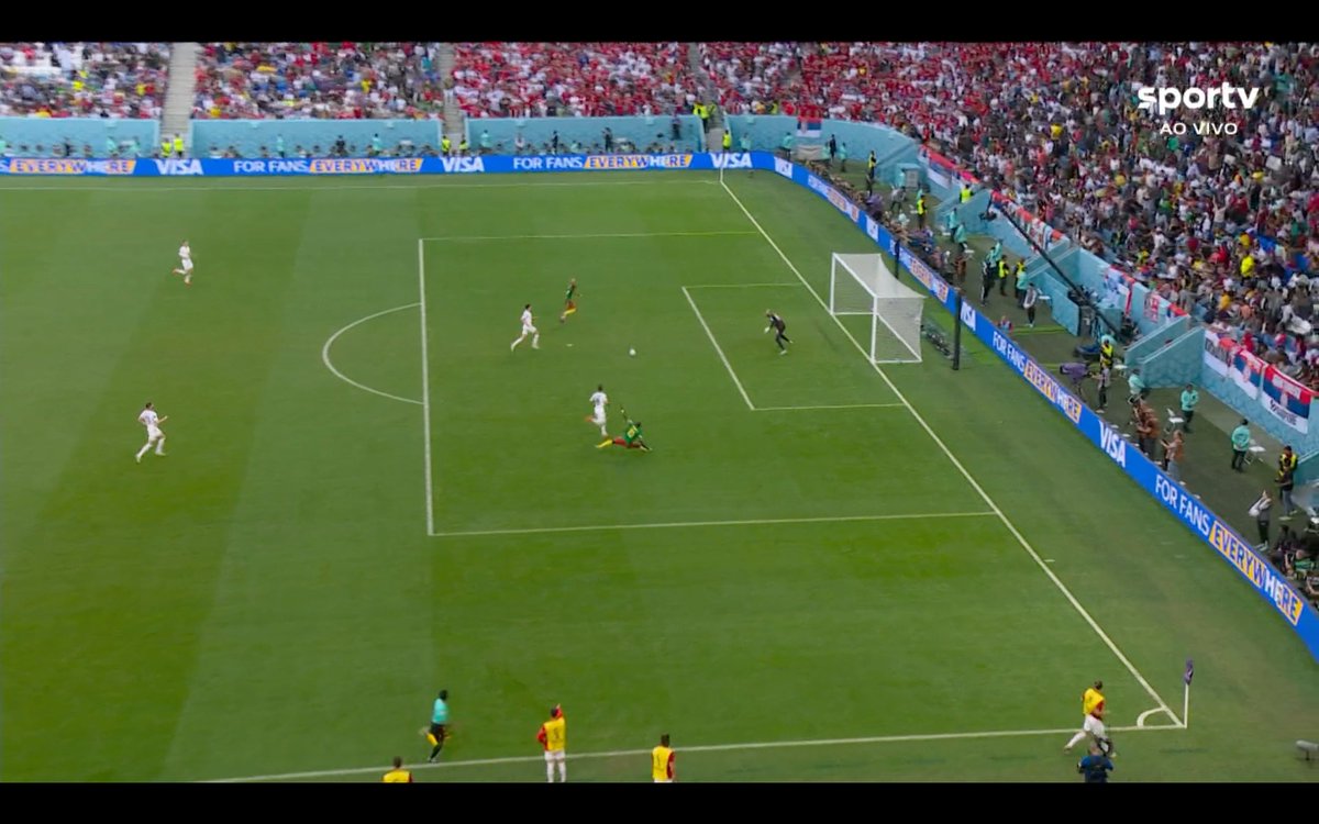 gziller's tweet photo. A minha explicação sobre a existência do VAR é essa: um atleta será sempre mais rápido que o bandeirinha e eternamente mais lento que a tecnologia. #QueJogo #FIFAWorldCup https://t.co/otn2QZDLdZ