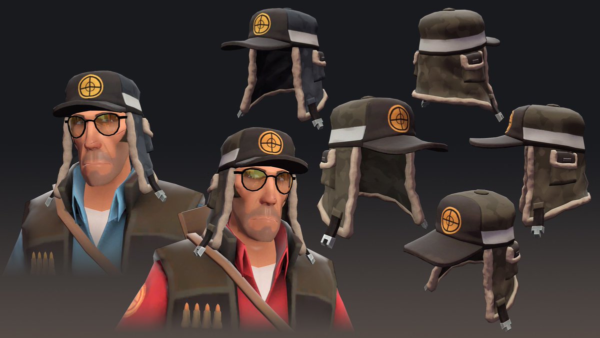 TF2 Emporium on Twitter "New Smissmas Sniper Headgear, Cold Wave Cover