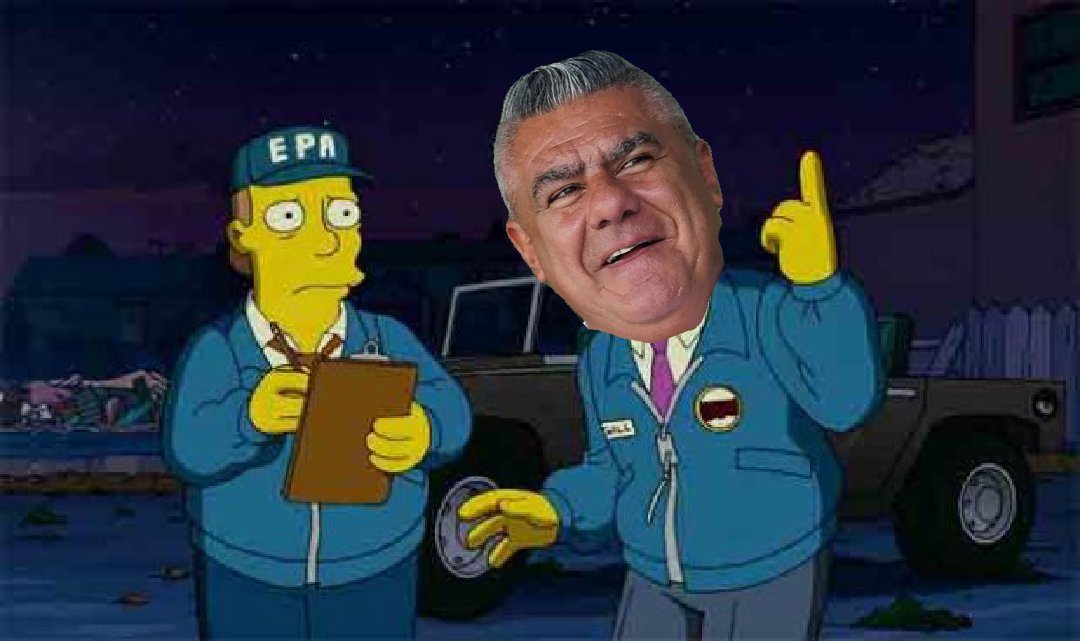 Chiqui Tapia:
Quiero 10mil hinchas chetos, y quiero barras para que los chetos se vean más rudos. 
Y van a formar asi: 
Chetos,barras, chetos,barras,chetos,barras.

-Señor, creo que esta enloqueciendo de poder