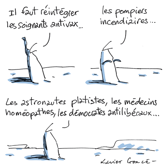 XavierGorce's tweet photo. Réintégrations
In newsletter Le point du 28-11-2022

https://t.co/PHd6AZ6zvE https://t.co/ewGng9Mhmi