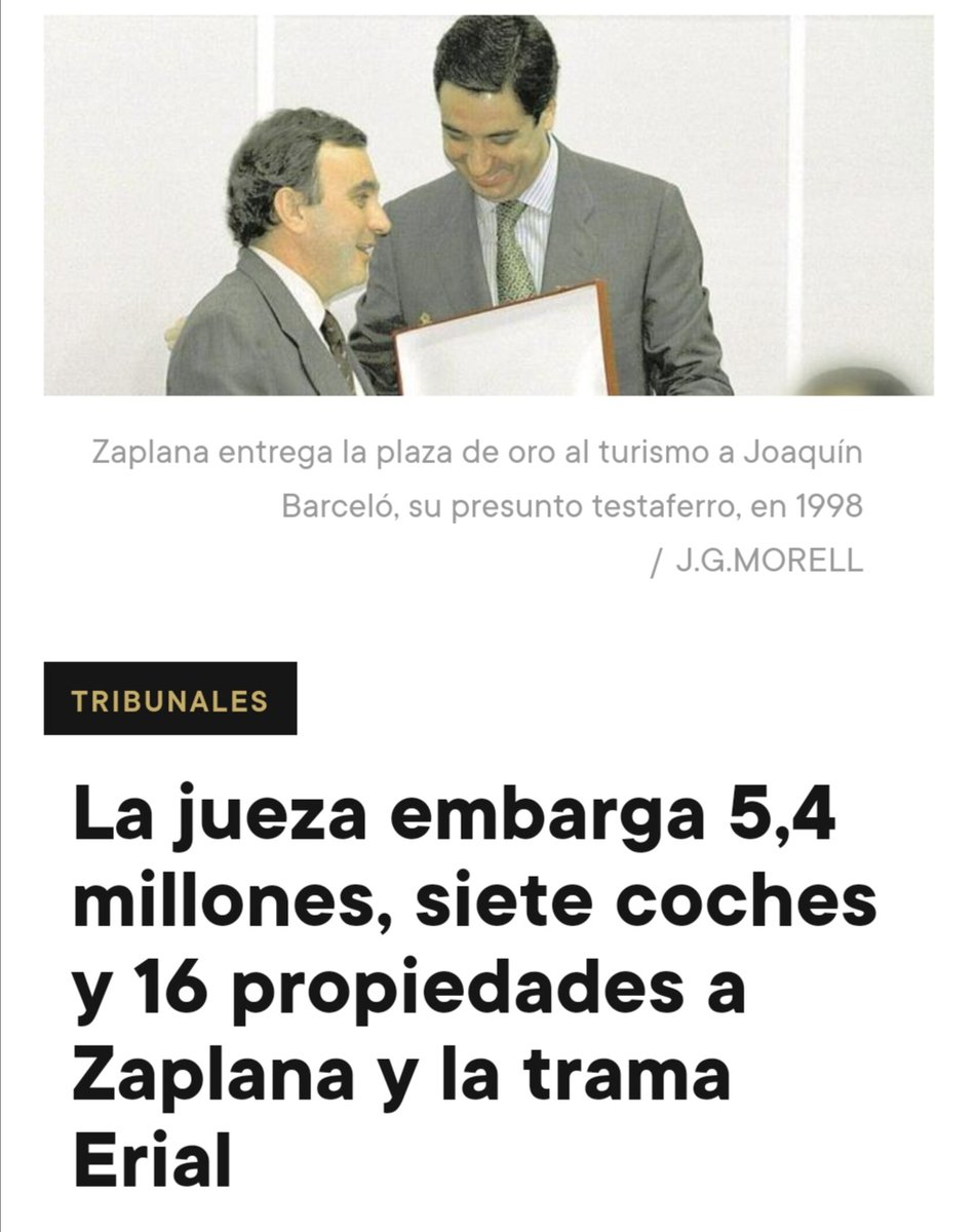 El auto de apertura de juicio oral confirma el decomiso de depósitos y efectos bancarios y 245.915 euros en efectivo al expresidente valenciano del PP, sus dos presuntos amigos y testaferros, y cuatro miembros de la familia Cotino.

 levante-emv.com/comunitat-vale…