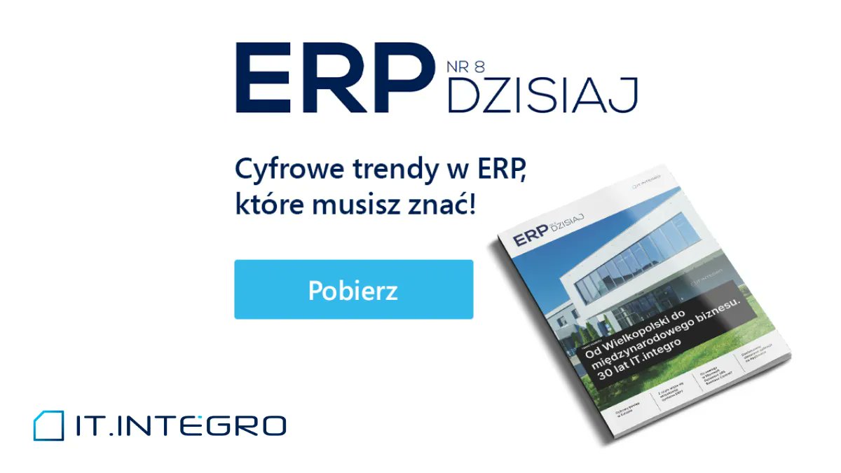 ITintegro's tweet photo. Już jest! Nowe wydanie magazynu o technologii dla firm - #ERP dzisiaj 8. 🤩 Jak wygląda cyfrowy postęp w Europie, co musisz wiedzieć o zmianach w #BusinessCentral i jakie aplikacje na #AppSource powinieneś znać? 

🔥 Sprawdź: https://t.co/PzX4m7qx0J https://t.co/6Hz9DWWT2d
