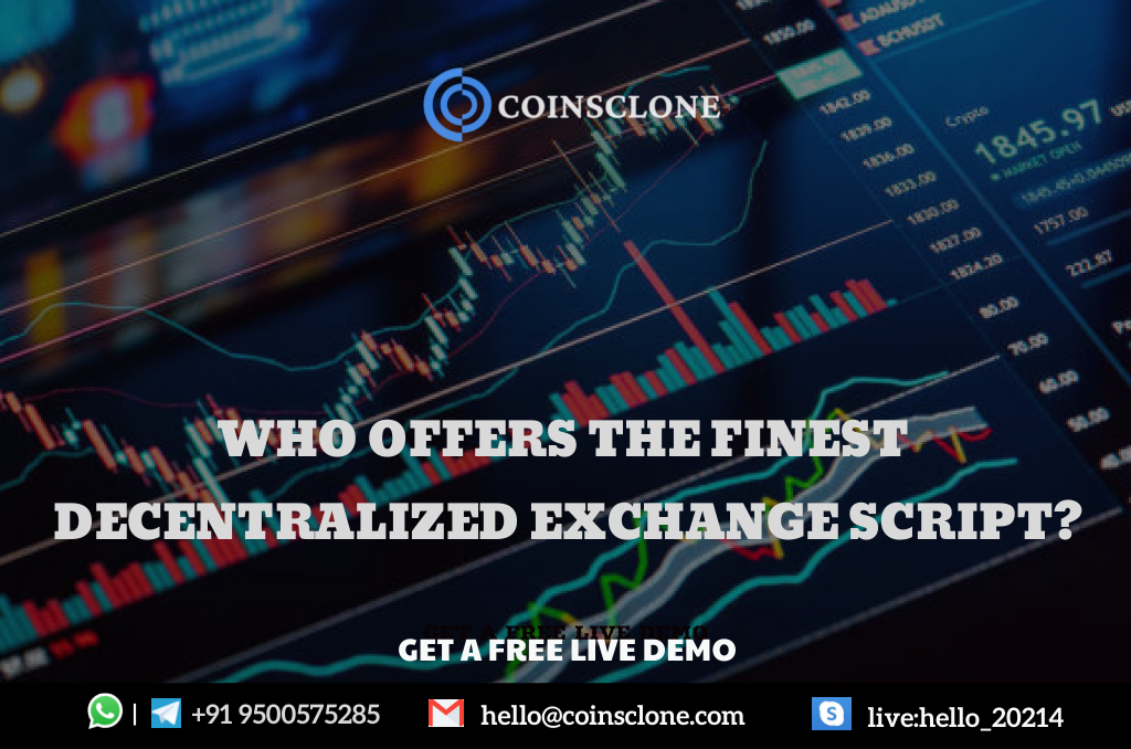 BraxtonPx1771's tweet image. Choosing the best script provider for your exchange is not an easy task. To make this process easier, I researched extensively and discovered the best-#decentralizedexchangescript provider - Coinsclone.
&gt;&gt;
coinsclone.com/decentralized-…