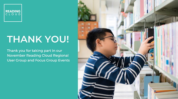 ReadingCloudESS's tweet photo. Thankyou all the #schoollibrarians who took part and @CheshireELS @LancashireSLS @LeedsSLS who kindly hosted our #ReadingCloud user groups for primary and secondary schools this month! Lots of insightful discussions & feedback! https://t.co/X8qXe0OqKl