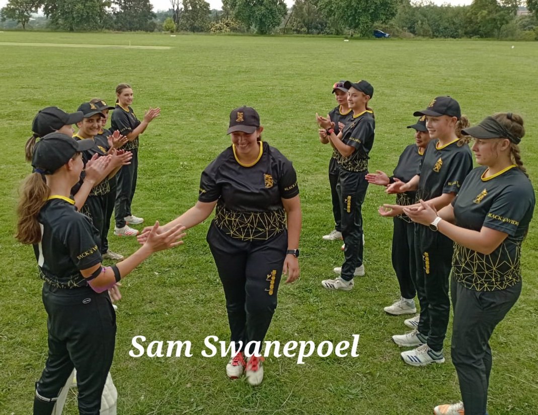 Sam Swanepoel took 5/8 against <a href="/OldEdsJhb/">Old Edwardian Society</a> past weekend in Women's Premier League Match. <a href="/DelfosCricket/">Delfos Cricket Club</a> won by 211 runs. Delfos 254/7 Old Eds 43 all.