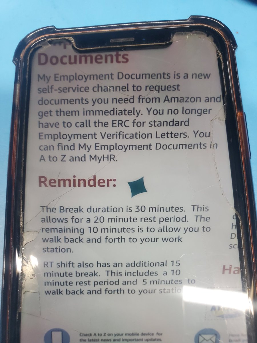 Amazon is now taking time away from our breaks,not right...