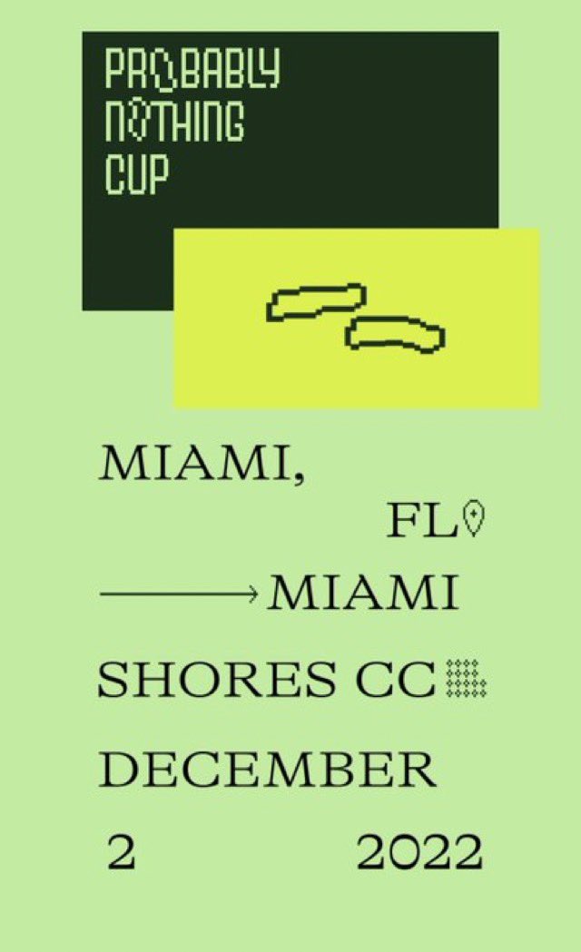 colR has partnered with <a href="/ProbNothingCup/">ProbablyNothingCup</a> for their upcoming Charity Golf Event in Miami 

The GMI Classic held at Miami Shores CC on 12/2. 

colR community members can register free. Now that’s utility! 

register now mailchi.mp/thepnc.xyz/col…