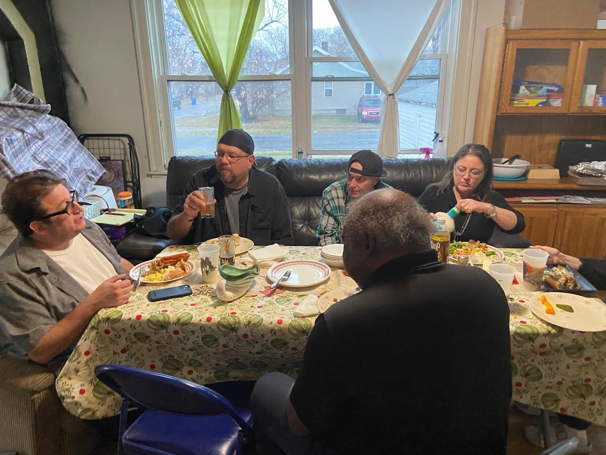 horrorcitydet's tweet photo. The Horror City fam’s thanksgiving get together at our producers Franksgiving.
#food #Family #HorrorFamily https://t.co/j0vUg72GxN