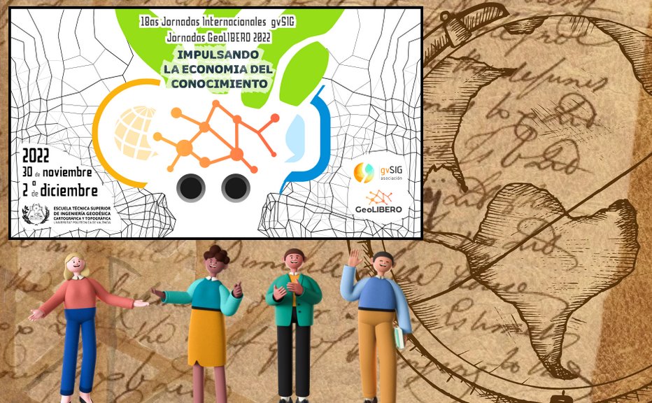 IDEBarcelona's tweet photo. El día 1 estaremos en las 18as Jornadas Internacionales de gvSIG+GeoLIBERO 2022 para explicar el papel de la  #IDELocal en el marco de la directiva #INSPIRE.
@gvsig @geo_libero @IDEESpain https://t.co/6A1ZVAH31g