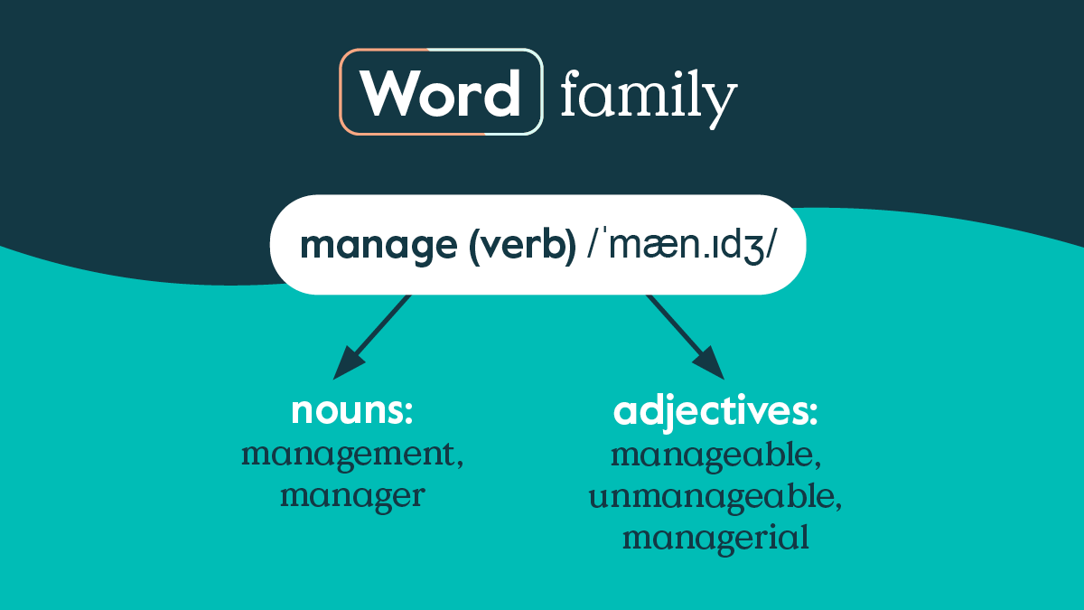 CambridgeEng's tweet photo. Whenever your students learn a new word, encourage them to write it down and try to think of words that belong to the same family. 

#TeachEnglish #WordFamily https://t.co/hu0wPM0DbQ