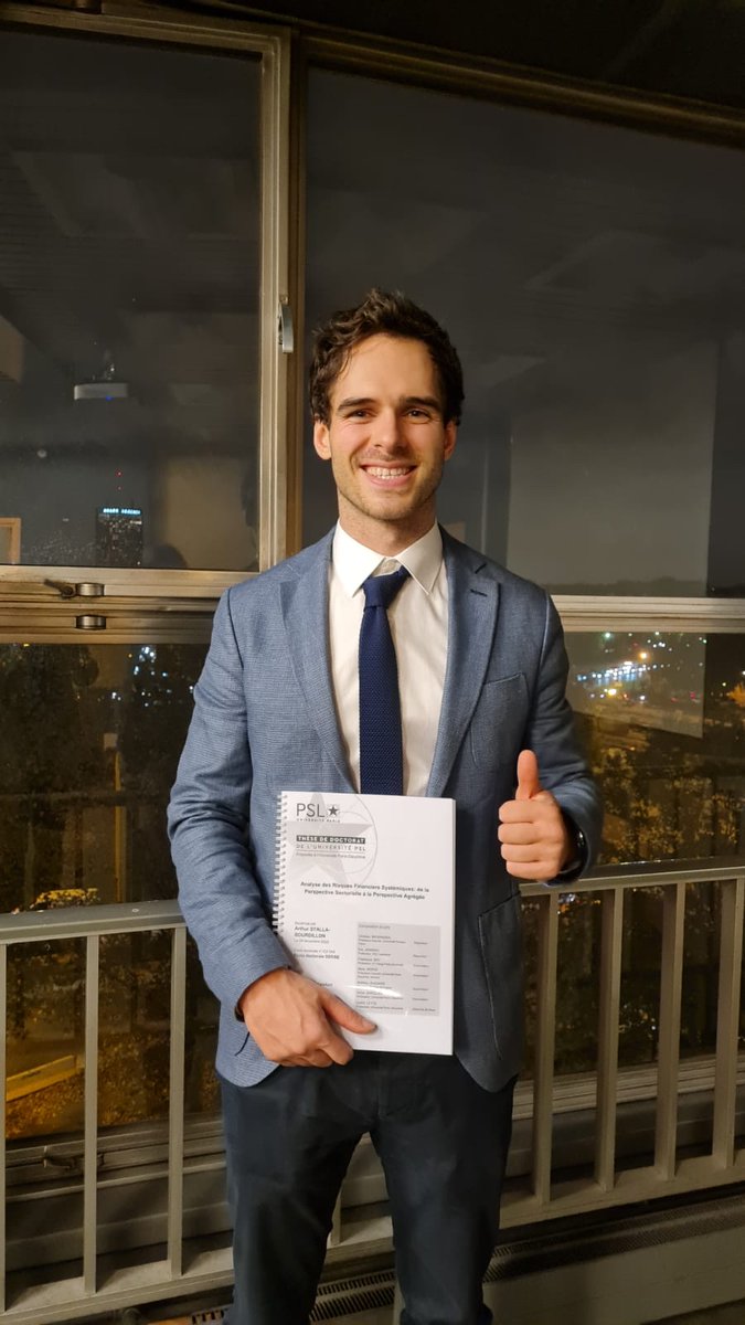 Finally Doctor in Finance of <a href="/Paris_Dauphine/">Université Paris Dauphine - PSL</a> ! 

Still not 100% sure what a discount rate is, but everything went fine in the end. 

Special thanks of course to my supervisor G. le Fol, and to all the jury members.