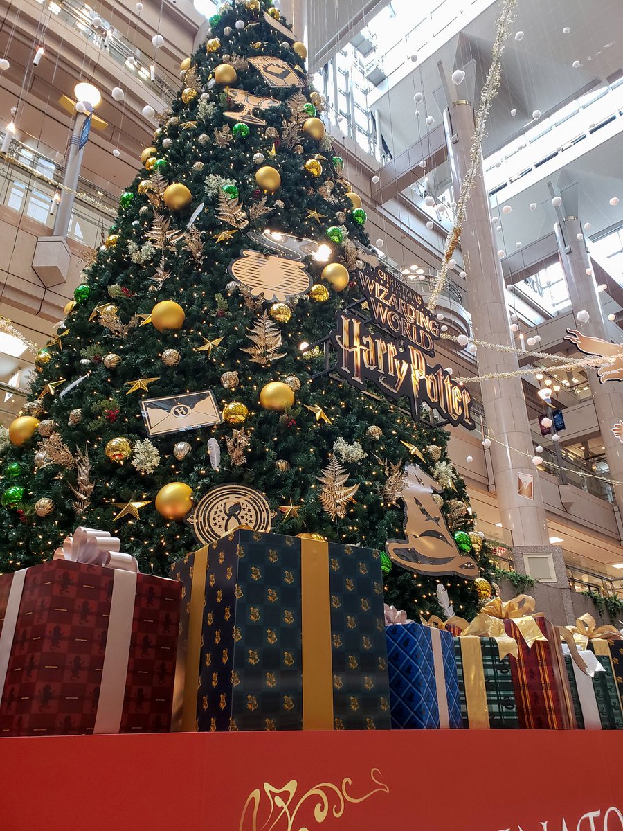 seasontonbo's tweet image. ランドマークプラザの
ハリポタツリー🎄✨

#ハリーポッター魔法ワールドと出会う旅
#ハリポタ #ランドマークプラザ