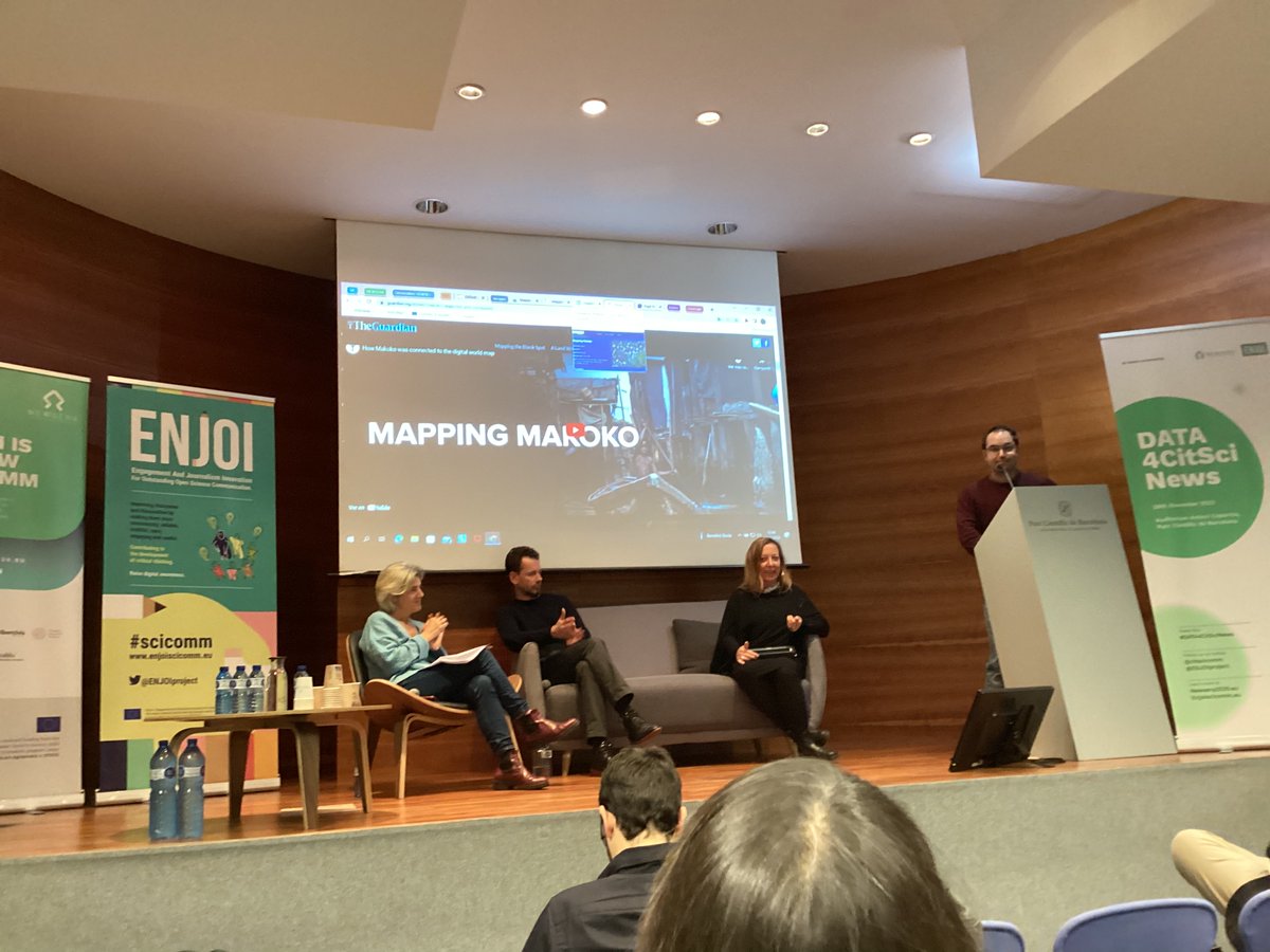 citscicomm's tweet photo. @JacopoOttaviani just presented #mappingmakoko #dataj #DATA4CitSciNews https://t.co/oiD8P0bA2E