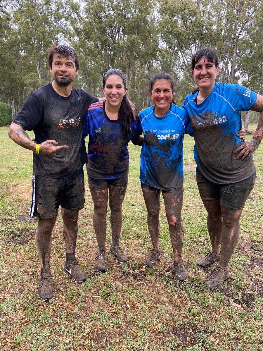 basualdohernan's tweet photo. OCR en Termas del Campo Necochea. Olimpíadas de los Profesionales, excelente carrera y tercer tiempo con amigos 💪🏽 https://t.co/qrksYX16oS