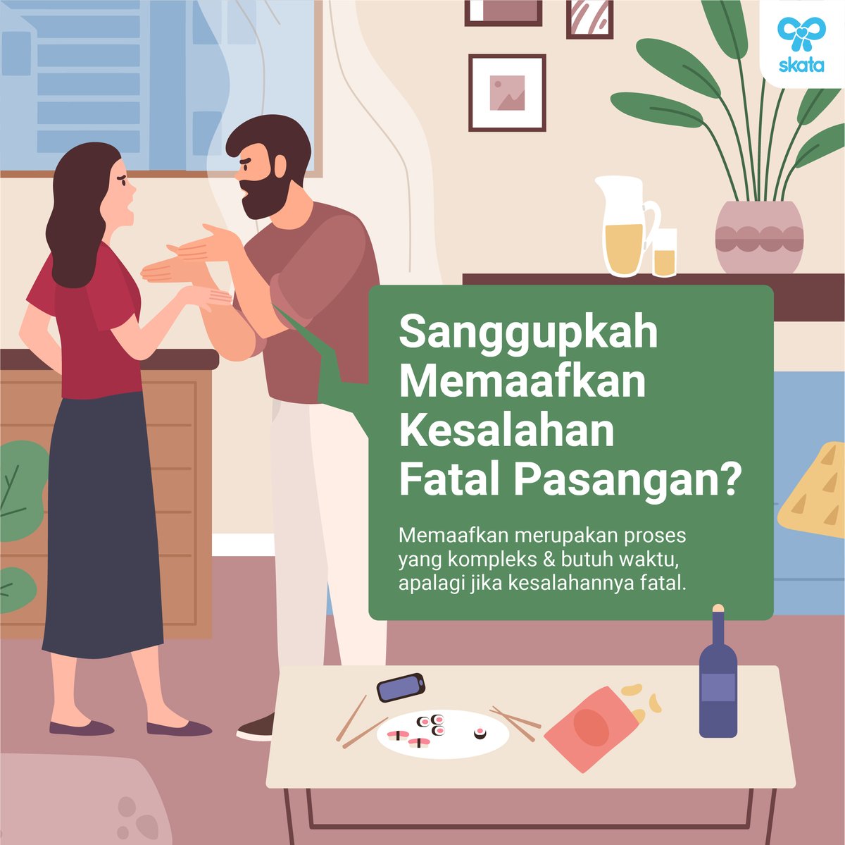 Apa yang harus dilakukan jika pasangan atau suami selingkuh? KDRT? atau hal fatal lainnya?

Maafin atau tinggalin aja? - A THREAD -