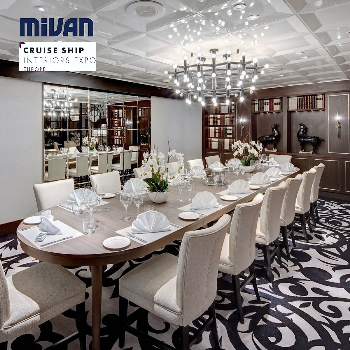 MivanLtd's tweet image. Mivan is the fit out specialist for cruise ships with a reputation for excellence &amp;amp; innovation. Meet our team in London 30/11 - 1/12 at #CSIE2022. Do you have a refurbishment coming up?
Set up a meeting with James Gilmore, james.gilmore@mivan.com.
#cruiseindustry #cruiseinteriors
