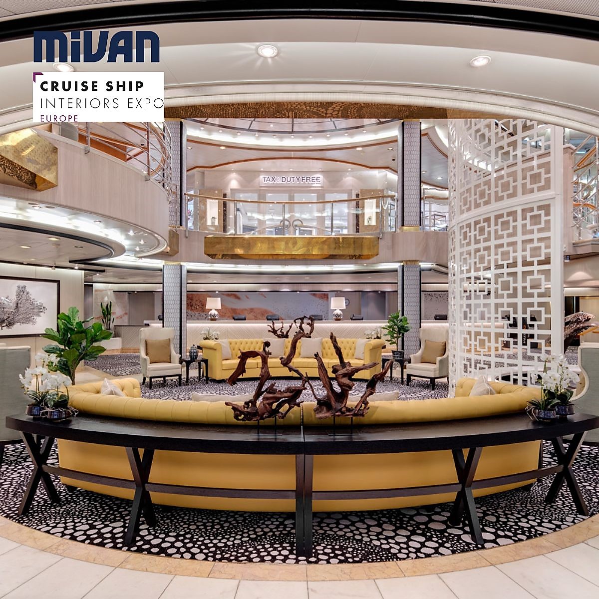 MivanLtd's tweet image. Mivan is the fit out specialist for cruise ships with a reputation for excellence &amp;amp; innovation. Meet our team in London 30/11 - 1/12 at #CSIE2022. Do you have a refurbishment coming up?
Set up a meeting with James Gilmore, james.gilmore@mivan.com.
#cruiseindustry #cruiseinteriors