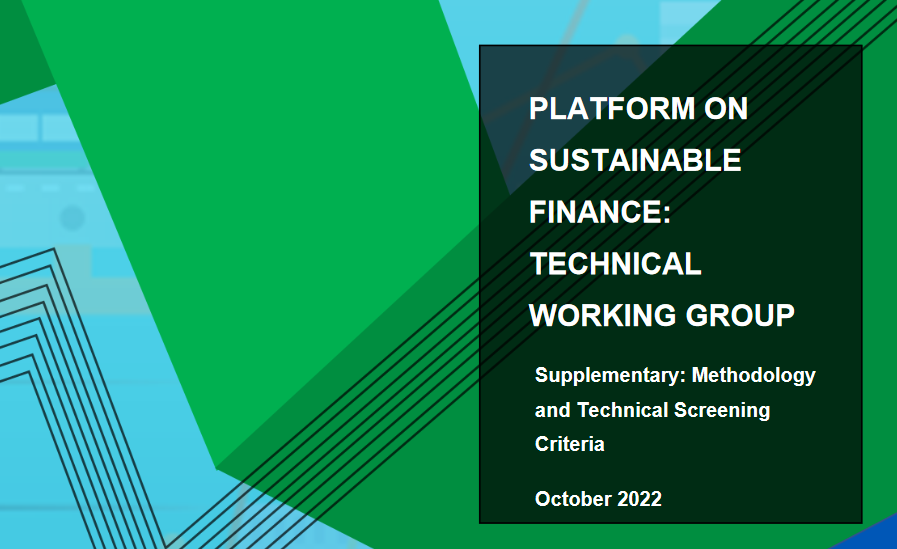 EU_Finance's tweet photo. The Platform on Sustainable Finance adopted its final report on criteria for #EUTaxonomy. The report is now available online. Many thanks to all members, observers and sherpas for their hard work and contributions! #SustainableFinanceEU ⤵️
https://t.co/Io7S5nqSCT https://t.co/q2cdZwZ0F3