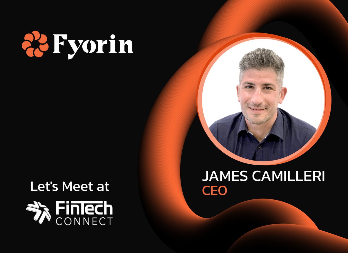 Looking forward to attending <a href="/fintech_connect/">@fintech_connect</a>  whereby I will be meeting financial institutions to discuss how they can use <a href="/FyorinBanking/">Fyorin</a> technology to launch innovative Fintech-like products to their community of businesses in weeks not years.
 
#Banking #fintech #payments