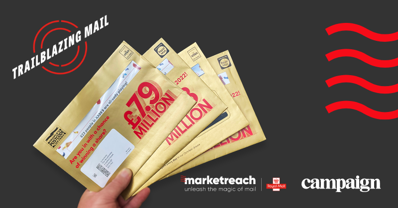 Our latest #TrailblazingMail winners <a href="/PostcodeLottery/">Postcode Lottery</a> and <a href="/agencydragonfly/">The Dragonfly Agency</a> show us how #sustainable mailing is done  🍃  bit.ly/3u9IzBP <a href="/Campaignmag/">Campaign</a>