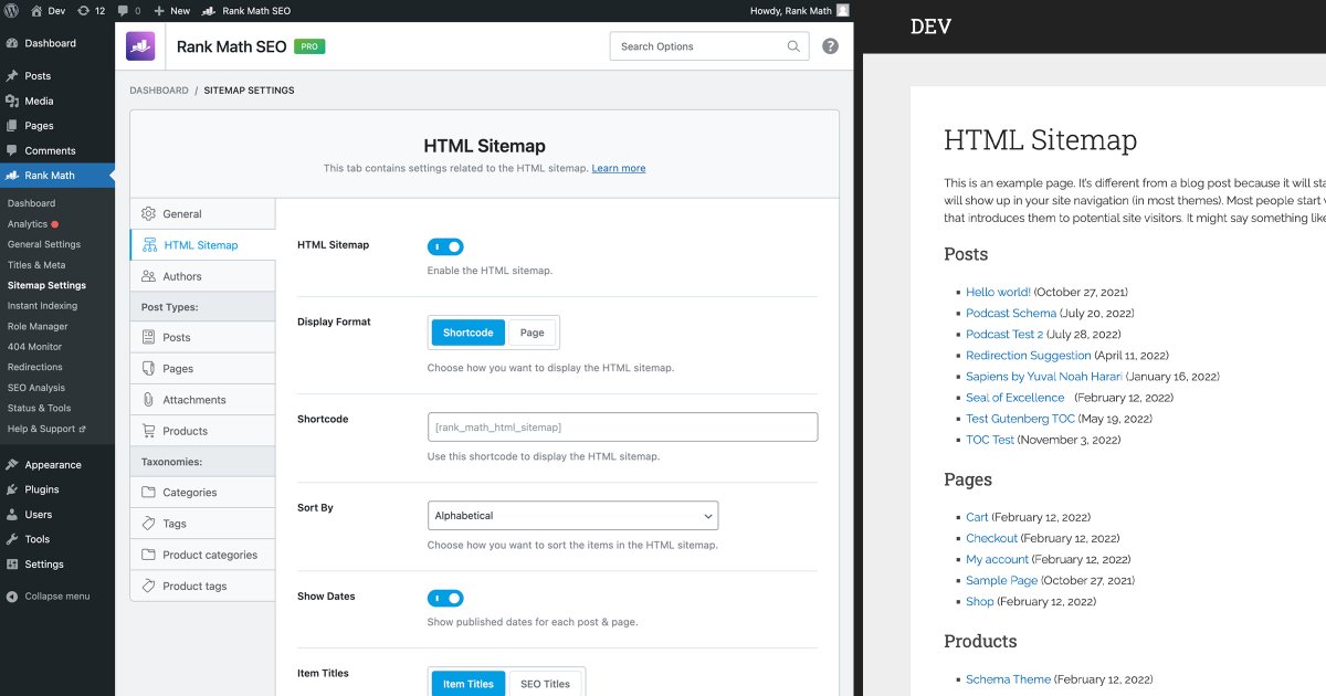 rankmathseo's tweet image. *Should HTML Sitemaps be available in the Free version of the PRO version?*
Let us know.
One of the most asked features, HTML Sitemaps, is coming soon to Rank Math!
HTML Sitemap can be a great SEO advantage.
#htmlsitemap #seo #wordpressseo #rankmath #seoplugin #wordpress