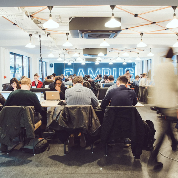 Where it all began, at Google for Startups (formerly Google Campus), on Bonhill Street in London's East End 🚀 #google #startups #coworking #tech