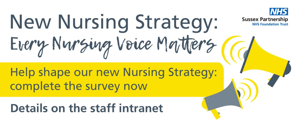 SPFT Nursing Research, Education & Development (@spft_nurseed) on Twitter photo We're developing our new <a href="/withoutstigma/">SPFT - No longer in use</a> Nursing Strategy, starting with a short survey for our nurses and nursing associates. Help shape our direction & priorities for the next five years. Every nursing voice matters. tinyurl.com/4mu3536f. <a href="/AnitaGr29538157/">Anita Green</a> We're developing our new <a href="/withoutstigma/">SPFT - No longer in use</a> Nursing Strategy, starting with a short survey for our nurses and nursing associates. Help shape our direction & priorities for the next five years. Every nursing voice matters. tinyurl.com/4mu3536f. <a href="/AnitaGr29538157/">Anita Green</a>