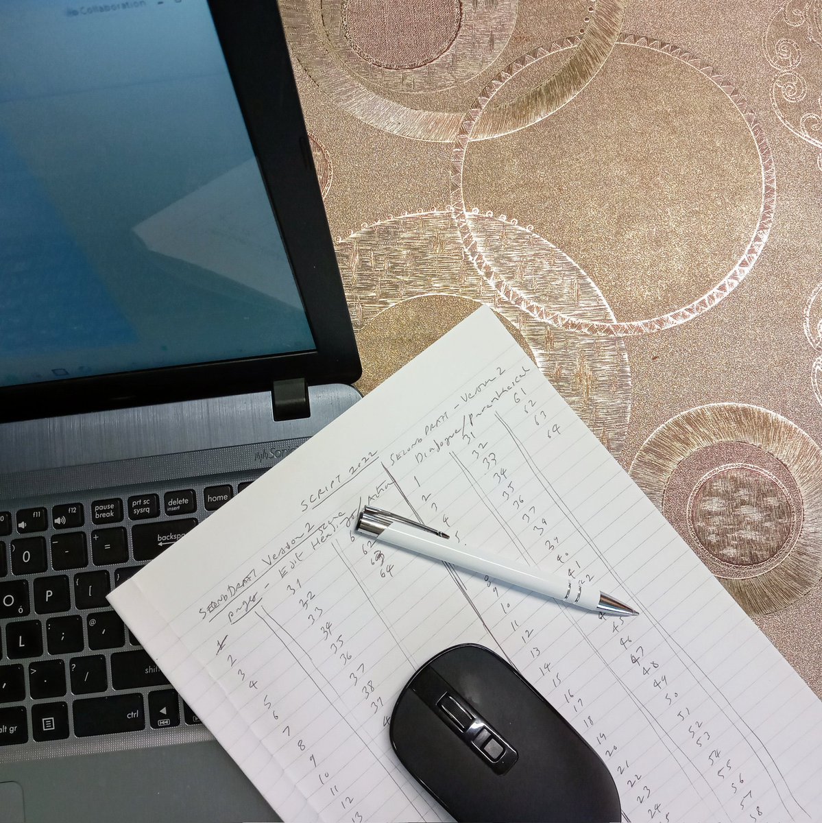 TheMukeshGandhi's tweet photo. I'm now editing / rewriting version 2 for the 2nd draft of my script by using #FinalDraft12 & Beat Board. This is when everything gets interesting, finding plot-holes, sorting out the parentheticals, editing scenes, filming details etc
#writerslife #FinalDraft #WIP #scriptwriter https://t.co/WZj1wTcWYE