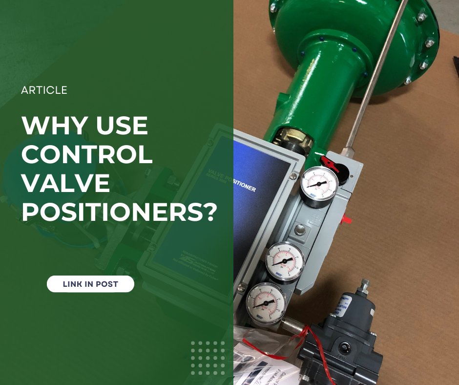reman_controls's tweet image. What are the top 5 benefits of using control valve positioners? Click through to read more: okt.to/TepqJz