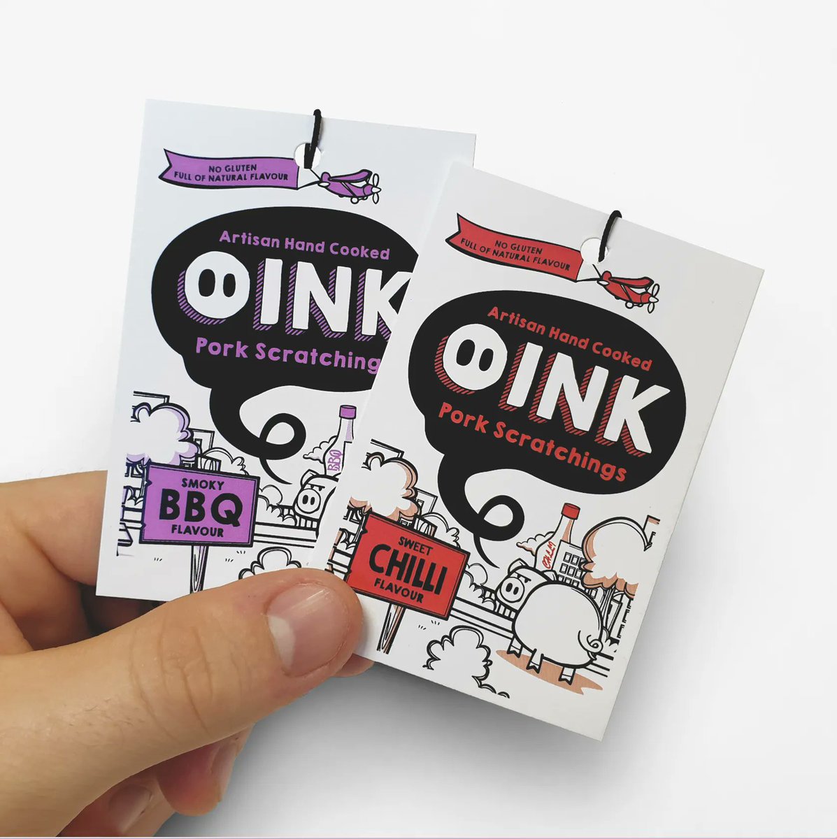 ✨Another Monday, another project spotlight✨ 

We recently printed these fantastic-looking tags for the team at <a href="/PorcoRossoCo/">The Oink Company</a> - we love when a great design and high-quality print comes together.

To make your print stand out in 2023, get in touch today: buff.ly/2CiEfrT