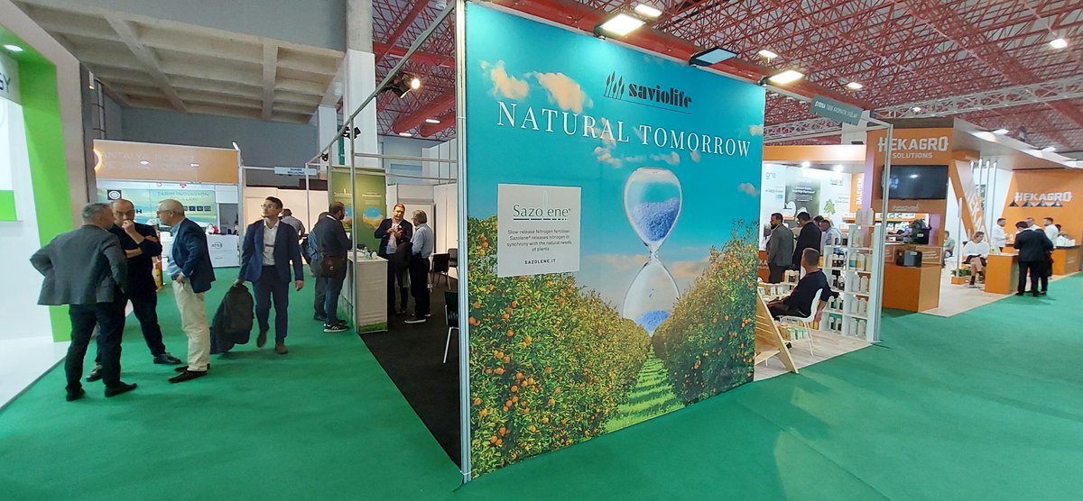 GruppoSaviola's tweet photo. La settimana scorsa, con #Saviolife, abbiamo partecipato a @GrowtechEurasia, il punto d'incontro internazionale per il settore agricolo, portando la nostra expertise sostenibile attraverso prodotti innovativi come Sazolene.

#GruppoSaviola #TheEcoEthicalCompany #NaturalTomorrow https://t.co/ecG2W0QxOX