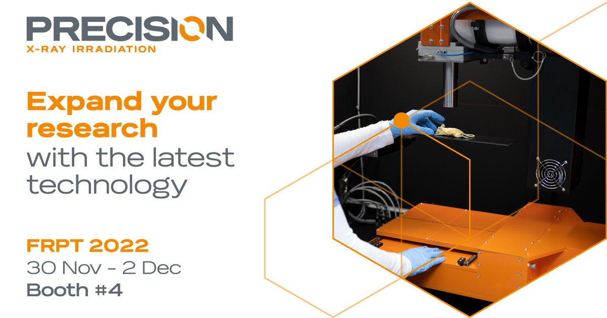 precisionxray's tweet photo. The SmART+ IB offers CBCT, x-ray irradiation, and a rotational gantry to mimic clinical radiotherapy practices. Integrate a beamline to expand your research with photon and particle therapy modalities in one unit! Join us at @FlashRPT 2022, Booth# 04.
#FRPT #PrecisionXray https://t.co/V610cRLzyG